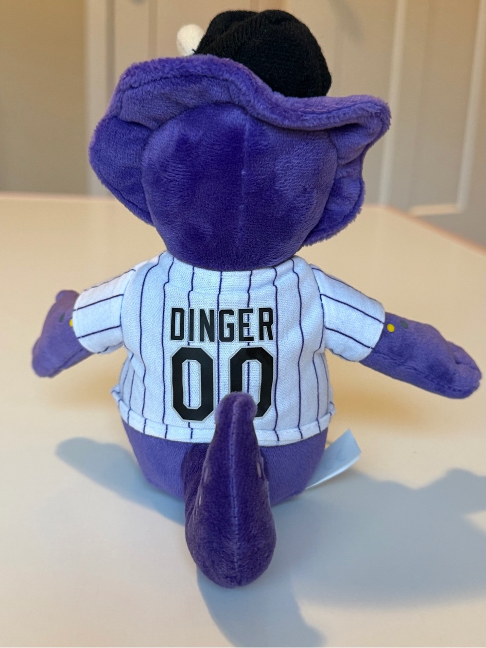 MLB Baseball Colorado Rockies 6” Dinger Dinosaur Mascot Plush Stuffed Animal - Picture 4 of 11